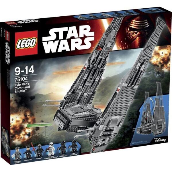 

LEGO Star Wars Командный шаттл Кайло Рена (75104)