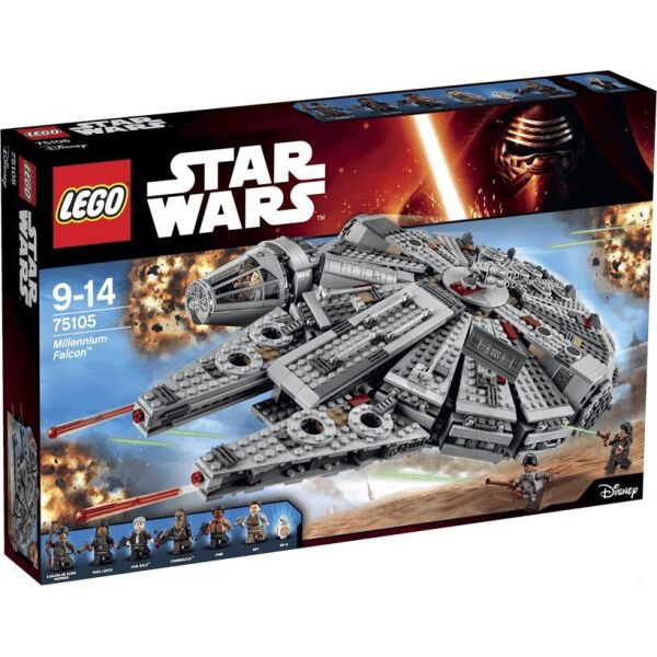 

LEGO Star Wars Сокол Тысячелетия (75105)
