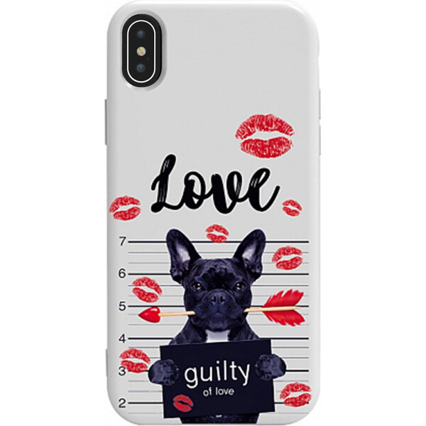 

Чехол-накладка TOTO Pure TPU 2mm Print Case Apple iPhone Xs Max #39 Dog Kiss White (bz_F_94924)