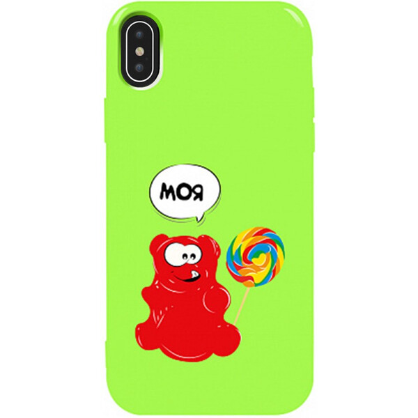 

Чехол-накладка TOTO Pure TPU 2mm Print Case Apple iPhone Xs Max #14 Valera Candy Green (bz_F_94876)