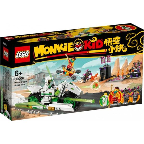 

LEGO Monkie Kid Мотоцикл Белого Дракона (80006)
