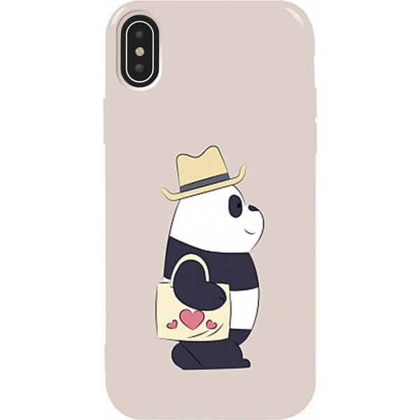 

Чехол-накладка TOTO Pure TPU 2mm Print Case Apple iPhone X/Xs #69 Pandabag Stone (bz_F_94832)