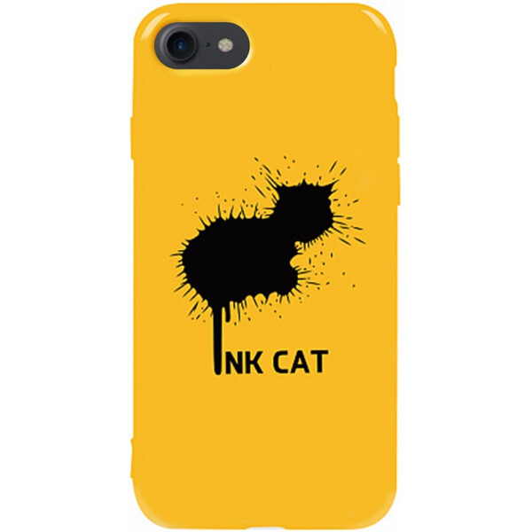 

Чехол-накладка TOTO Pure TPU 2mm Print Case Apple iPhone 7/8 #48 Inkcat Yellow (bz_F_94612)