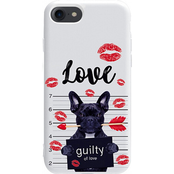 

Чехол-накладка TOTO Pure TPU 2mm Print Case Apple iPhone 7/8 #39 Dog Kiss White (bz_F_94604)