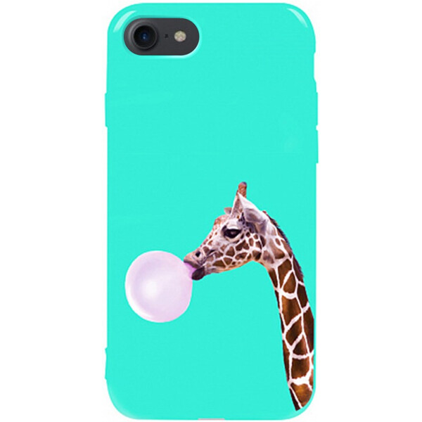 

Чехол-накладка TOTO Pure TPU 2mm Print Case Apple iPhone 7/8 #37 Giraff Gum Mint (bz_F_94565)