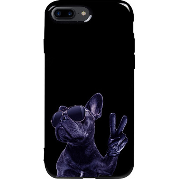 

Чехол-накладка TOTO Pure TPU 2mm Print Case Apple iPhone 7 Plus/8 Plus #80 Cooldog Black (bz_F_94714)
