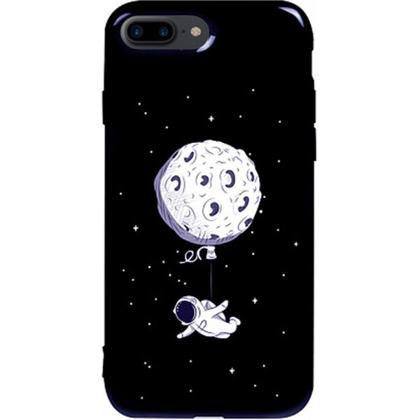 

Чехол-накладка TOTO Pure TPU 2mm Print Case Apple iPhone 7 Plus/8 Plus #47 Space Moon Black (bz_F_94710)