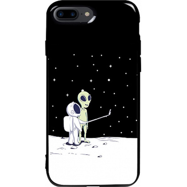 

Чехол-накладка TOTO Pure TPU 2mm Print Case Apple iPhone 7 Plus/8 Plus #40 Ufo Moon Black (bz_F_94709)