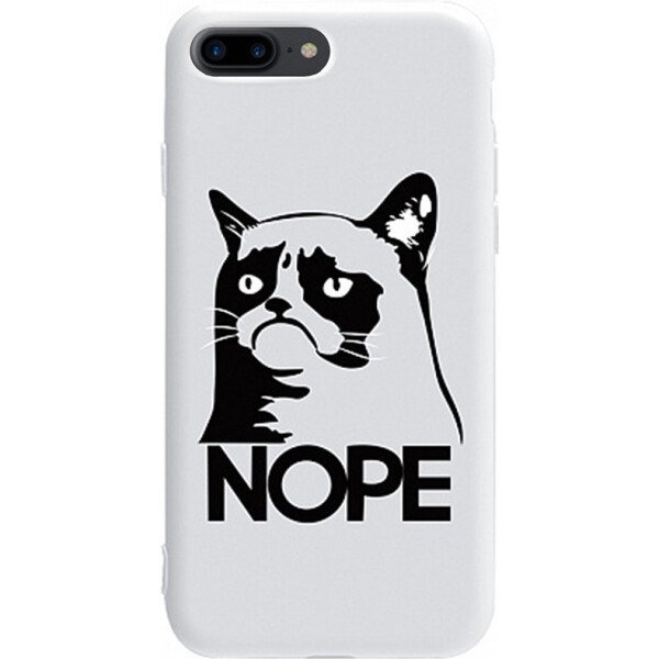 

Чехол-накладка TOTO Pure TPU 2mm Print Case Apple iPhone 7 Plus/8 Plus #4 Cat Nope White (bz_F_94761)