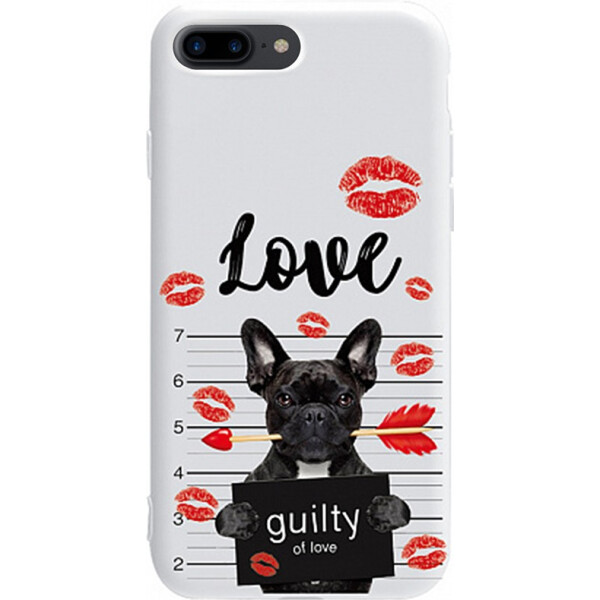 

Чехол-накладка TOTO Pure TPU 2mm Print Case Apple iPhone 7 Plus/8 Plus #39 Dog Kiss White (bz_F_94764)