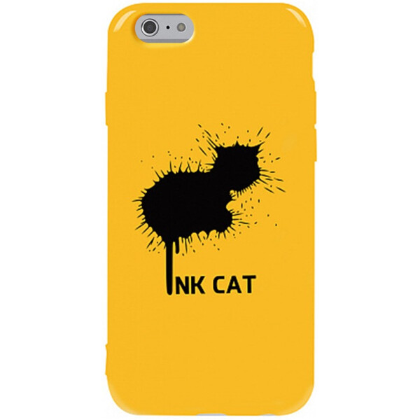 

Чехол-накладка TOTO Pure TPU 2mm Print Case Apple iPhone 6/6s #48 Inkcat Yellow (bz_F_94692)