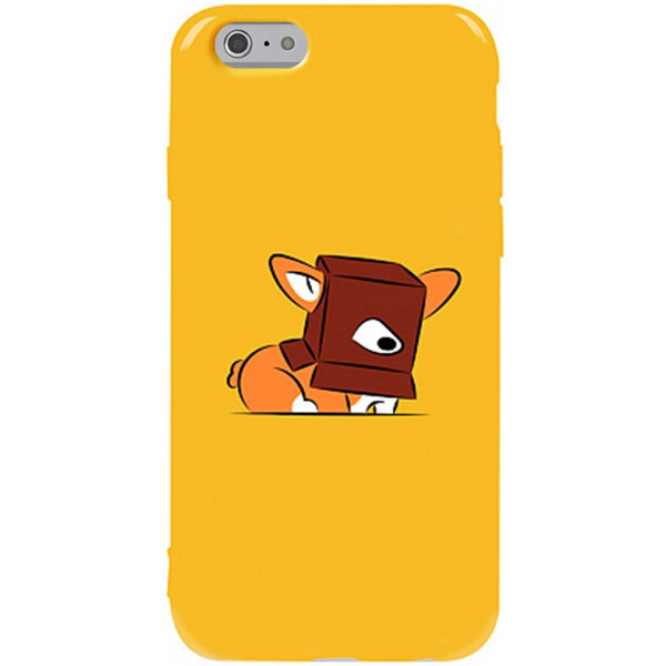 

Чехол-накладка TOTO Pure TPU 2mm Print Case Apple iPhone 6/6s #31 Korgi Yellow (bz_F_94691)