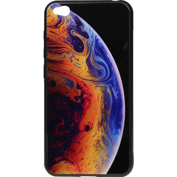 

Чехол-накладка TOTO Print Glass Space Case Xiaomi Redmi Go Violet (bz_F_96337)
