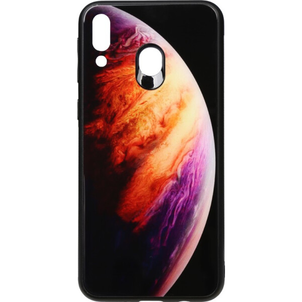 

Чехол-накладка TOTO Print Glass Space Case Samsung Galaxy M20 Lilac (bz_F_96423)