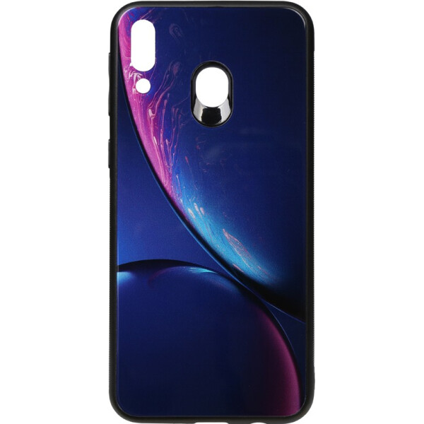 

Чехол-накладка TOTO Print Glass Space Case Samsung Galaxy M20 Blue (bz_F_96417)
