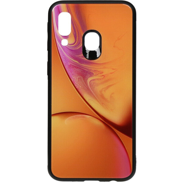 

Чехол-накладка TOTO Print Glass Space Case Samsung Galaxy A40 Yellow (bz_F_96355)