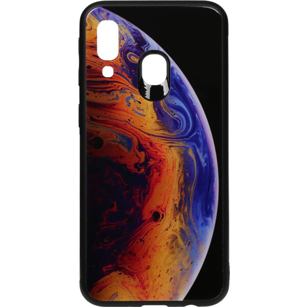 

Чехол-накладка TOTO Print Glass Space Case Samsung Galaxy A40 Violet (bz_F_96360)