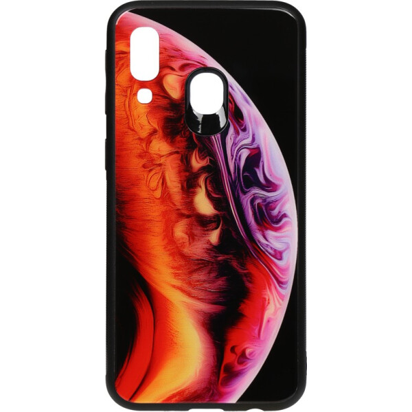 

Чехол-накладка TOTO Print Glass Space Case Samsung Galaxy A40 Amethyst (bz_F_96353)