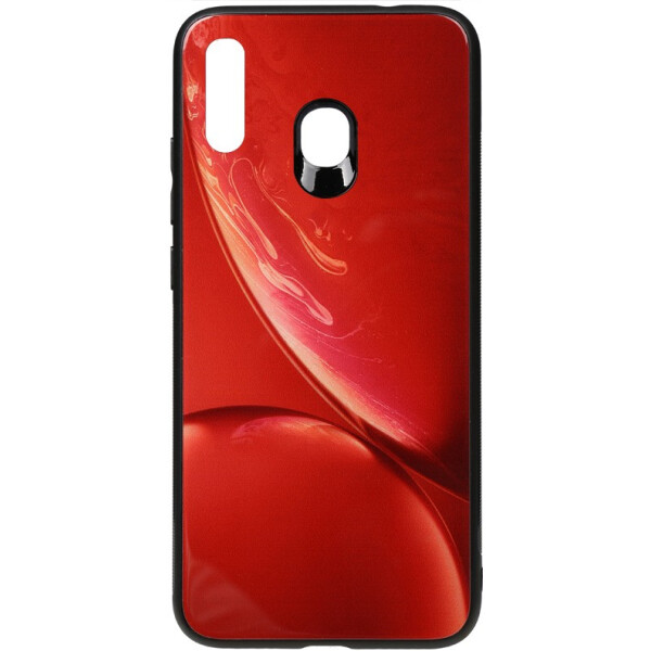 

Чехол-накладка TOTO Print Glass Space Case Samsung Galaxy A20/A30 Red (bz_F_96338)