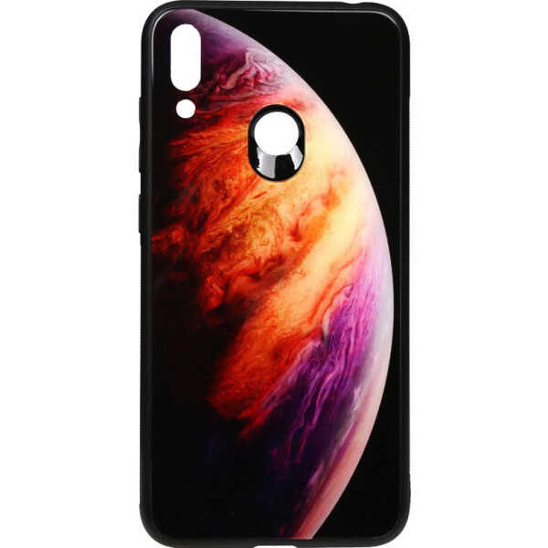 

Чехол-накладка TOTO Print Glass Space Case Huawei Y7 2019 Lilac (bz_F_96278)
