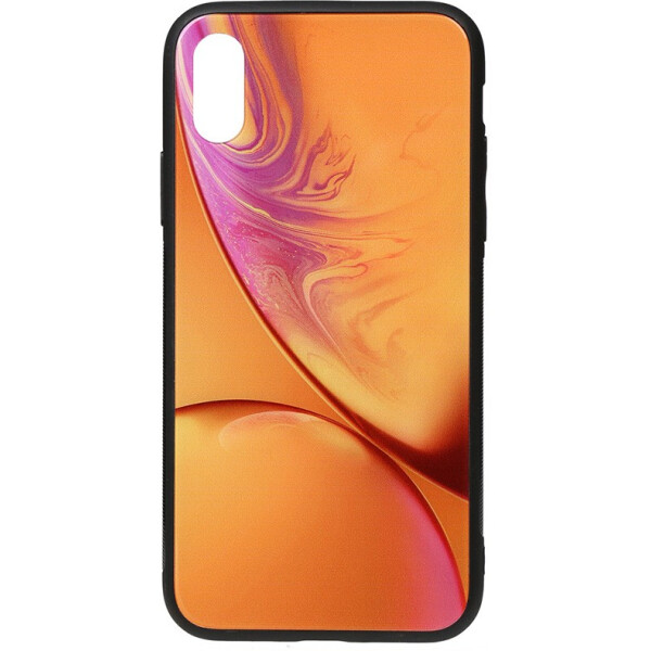 

Чехол-накладка TOTO Print Glass Space Case Apple iPhone Xs Max Yellow (bz_F_96197)