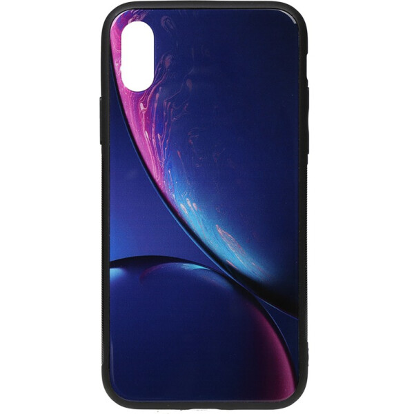 

Чехол-накладка TOTO Print Glass Space Case Apple iPhone Xs Max Blue (bz_F_96199)