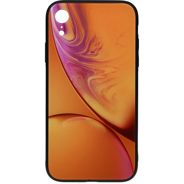 

Чехол-накладка TOTO Print Glass Space Case Apple iPhone Xr Yellow (bz_F_96170)