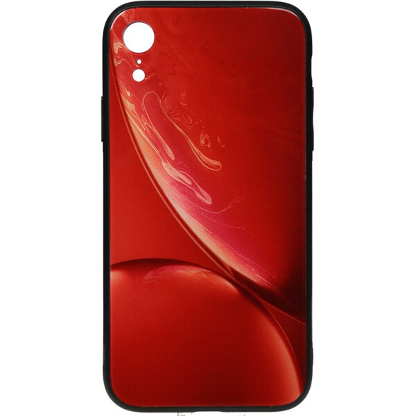 

Чехол-накладка TOTO Print Glass Space Case Apple iPhone Xr Red (bz_F_96171)