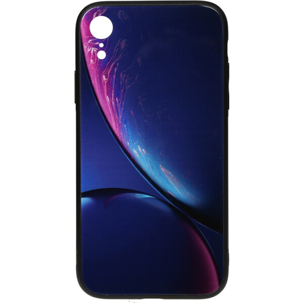 

Чехол-накладка TOTO Print Glass Space Case Apple iPhone Xr Blue (bz_F_96173)