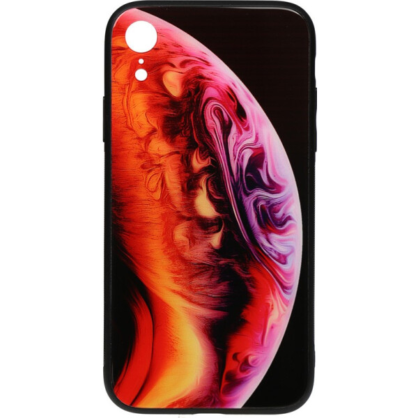 

Чехол-накладка TOTO Print Glass Space Case Apple iPhone Xr Amethyst (bz_F_96167)