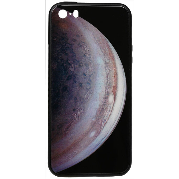 

Чехол-накладка TOTO Print Glass Space Case Apple iPhone 5/5s/SE Grey (bz_F_96142)