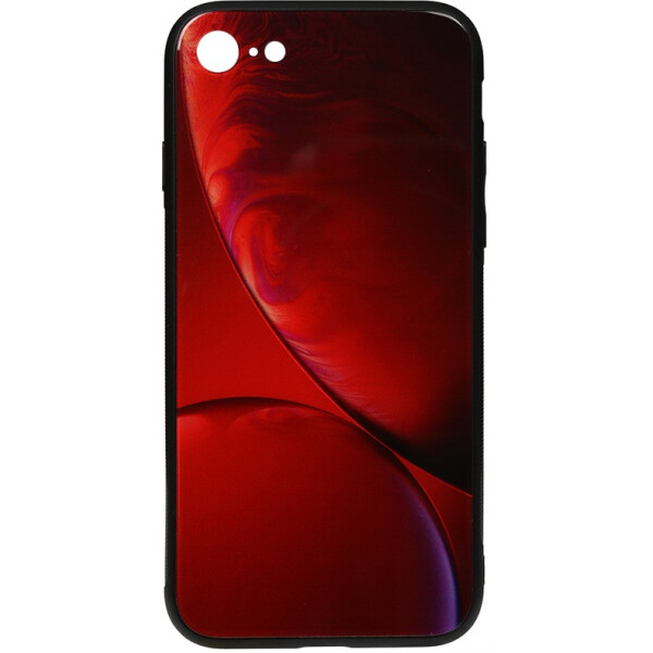 

Чехол-накладка TOTO Print Glass Space Case Apple iPhone 7/8 Rubin Red (bz_F_95961)