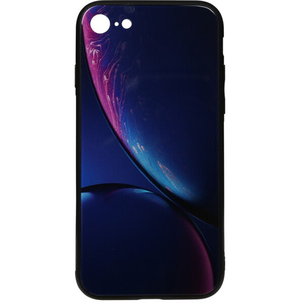 

Чехол-накладка TOTO Print Glass Space Case Apple iPhone 7/8 Blue (bz_F_96073)