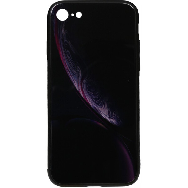 

Чехол-накладка TOTO Print Glass Space Case Apple iPhone 7/8 Black (bz_F_96068)