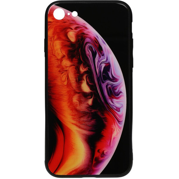 

Чехол-накладка TOTO Print Glass Space Case Apple iPhone 7/8 Amethyst (bz_F_96067)