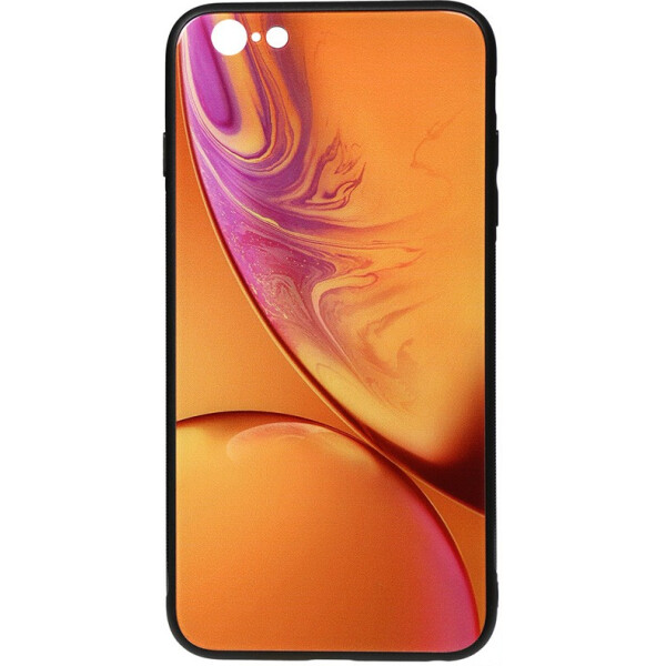 

Чехол-накладка TOTO Print Glass Space Case Apple iPhone 6/6s Yellow (bz_F_96025)