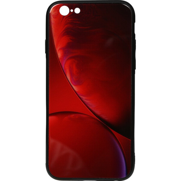 

Чехол-накладка TOTO Print Glass Space Case Apple iPhone 6/6s Rubin Red (bz_F_93846)