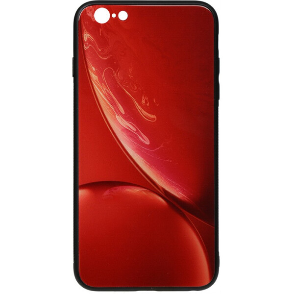 

Чехол-накладка TOTO Print Glass Space Case Apple iPhone 6/6s Red (bz_F_96027)