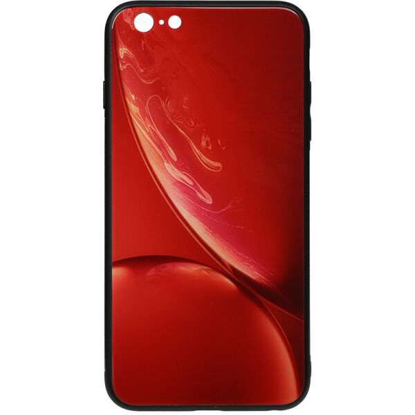 

Чехол-накладка TOTO Print Glass Space Case Apple iPhone 6 Plus/6s Plus Red (bz_F_96048)