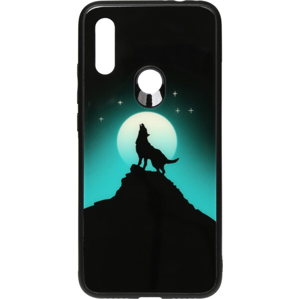 

Чехол-накладка TOTO Night Light Print Glass Case Xiaomi Redmi 7 Howling Wolf (bz_F_96043)