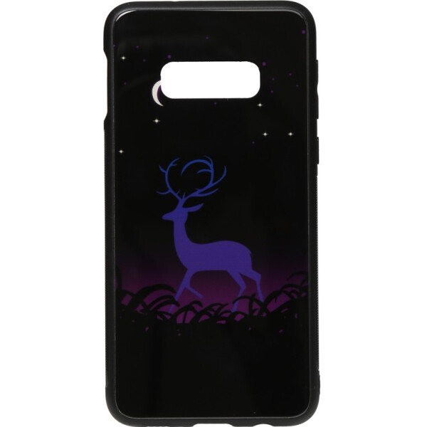 

Чехол-накладка TOTO Night Light Print Glass Case Samsung Galaxy S10e Deer (bz_F_96186)