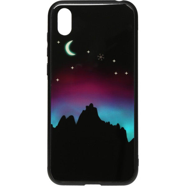 

Чехол-накладка TOTO Night Light Print Glass Case Huawei Y5 2019 Young Moon (bz_F_96166)