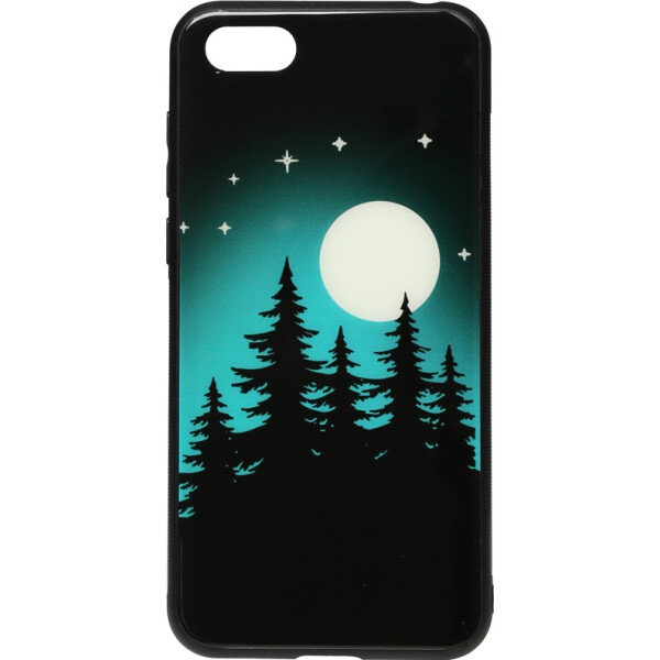 

Чехол-накладка TOTO Night Light Print Glass Case Huawei Y5 2018 Full Moon (bz_F_96108)