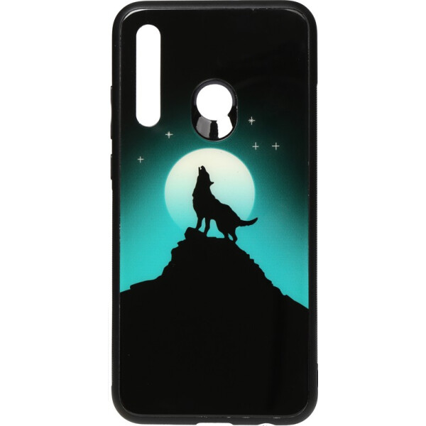 

Чехол-накладка TOTO Night Light Print Glass Case Huawei P Smart+ 2019 Howling Wolf (bz_F_96018)