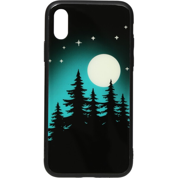 

Чехол-накладка TOTO Night Light Print Glass Case Apple iPhone Xs Max Full Moon (bz_F_96106)