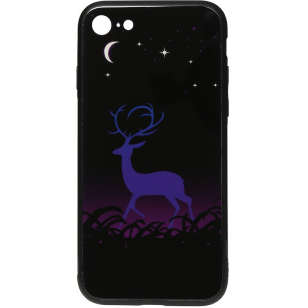 

Чехол-накладка TOTO Night Light Print Glass Case Apple iPhone 7/8 Deer (bz_F_96061)
