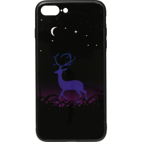 

Чехол-накладка TOTO Night Light Print Glass Case Apple iPhone 7 Plus/8 Plus Deer (bz_F_96062)