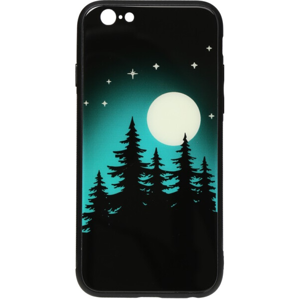 

Чехол-накладка TOTO Night Light Print Glass Case Apple iPhone 6/6s Full Moon (bz_F_95992)