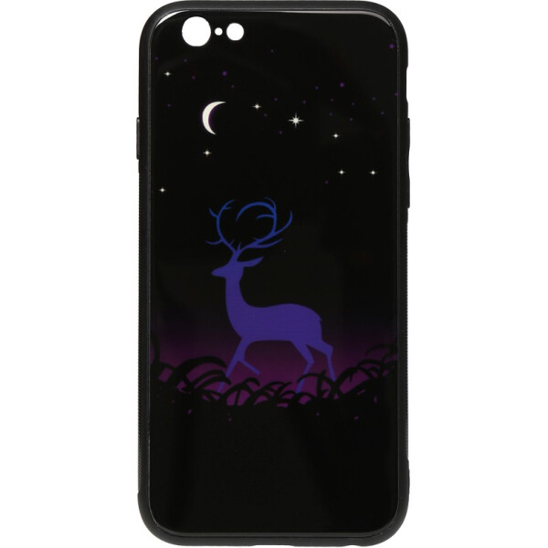 

Чехол-накладка TOTO Night Light Print Glass Case Apple iPhone 6/6s Deer (bz_F_95990)