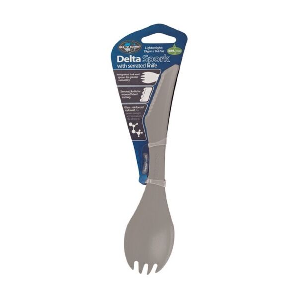 

Ложка-вилка Sea To Summit Delta Spork Grey (1033-STS ADSPORKGY)